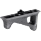 AIM Sports Inc M-LOK Angled Fore Grip/Hand Stop, Anodized Gray, 810099631104