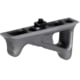 AIM Sports Inc M-LOK Angled Fore Grip/Hand Stop, Anodized, Grey, Small, MNTHSLMS