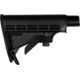 AIM Sports Inc M4 Style 6 Pos Collapsible Stock - Commercial, Black, Medium, ARSTKC-A