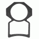 AIM Sports Inc Ruger 10/22 See Through Rings QR22-1