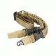 AIM Sports Inc Two One Point Bungee Sling/Steel Clip/Sleve (Heavy Duty)/Tan AOPS02T