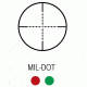 AIM Sports Inc XPF Series 4-16x50 Dual Illuminated Rifle Scope w/Side Parallex/Mil-Dot Reticle JXPFM41650G