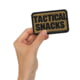Tactical Snacks Tactical Snacks Morale Patch, TS-PATCH-TAN