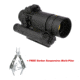 Aimpoint CompM4 Red Dot Reflex Sight Without Mount, 2 MOA Dot Reticle, w/ Multi-Plier, Black, Semi Matte, Anodized, 12309-KIT