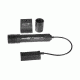 AimSHOT Ultra Compact Pistol 5mW Green Laser/LED light, BLK KT8106