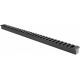 AIM Sports Inc 12in X 0.64in Uncut Rail Blank, Black, Small, MB1264