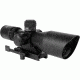 AimSports 2.5-10X40 Dual Ill. Scope /QRM/Mil-Dot, Black JTSDM251040G