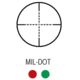AimSports 4X28 Dual Ill. Scope , Black JTDQ428B