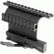 AimSports AK Double Side Rail Mount/Picatinny w/ QR Lever, Black MK004S