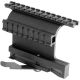 AIM Sports AK Double Side Rail Mount w/ QR Lever, Picatinny Rails