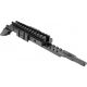 AIM Sports AK/Saiga Adjustable Top Rail Mount w/ Tri-Rail