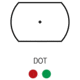 AimSports Dual Ill. Red Dot Sight 4 Different Reticles, Black, Red-Green RT4-03, EDEMO2