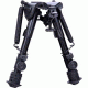 Aimtech Adjustable Heavy Duty Stud Mount Bipod, Black, 6-9in AFA-10854