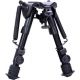 Aimtech Adjustable Heavy Duty Stud Mount Bipod, Black, 6-9in AFA-10854
