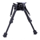 Aimtech Adjustable Heavy Duty Stud Mount Bipod, Lever Locking Pivot, Black, 6-9in AFA-10855