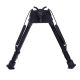 Aimtech Adjustable Heavy Duty Stud Mount Bipod, Lever Locking Pivot, Black, 9-13in AFA-10856