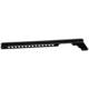 Aimtech Warhammer X Series Tactical Full Length Rail Mount, Mossberg 500,590,88, 12ga, Black, ASM-3WHX
