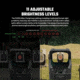 AIMWIN PN330 Red Dot Sight RMSc Footprint, Black, PN330