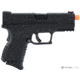 Air Venturi Springfield Armory Licensed XDM Gas Blowback Airsoft Training Pistol, 3.8 Compact, Black, SA-XDM38GBB6-B