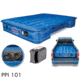 Airbedz Original Full Size 8 Foot Long Inflatable Truck Bed w/ Built-in Rechargeable Battery Air Pump, Blue, PPI 101
