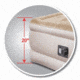 Airbedz Queen Comfort Double High - 20in Tall Air Mattressl with Built In Electric Pump, Tan, PPI QCDH2
