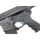 Airborne Arms Geronimo Trigger System, Compact Talon, AR-9/ AR-10/ AR-15, 3-4 lb Pull Weights, Ambidextrous, Curved, Blue, Compact, ABN-AAGT-CSU1