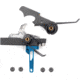 Airborne Arms Geronimo Trigger System - Straight Talon, 3-4lb, Blue, Small, AAGT-SLK1