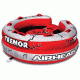 Airhead Tremor Inflatable Tube, Red/Gray, AHTM-4