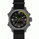 Airstryk II 45mm Grey Titanium Case, Carbon Yellow Dial, Nylon Black Band
