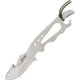 Aitor Aitor JKI Skeletal Skinner Fixed Blade Silver Stainless 2.50" Satin AI16022, Silver, Stainless Steel, adult, BHQ-38337