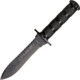 Aitor Aitor Jungle King II Fixed Blade Black Knurled Stainless Steel 5.375" Black, Black, Stainless Steel, adult, BHQ-38330