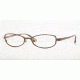 Anne Klein AK7517 Eyeglasses with No-Line Progressive Rx Prescription Lenses 808-4917 - Shiny Brown 
