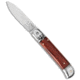 AKC Classic 8 Automatic Folding Knife, 3.25in, Stainless Steel, Drop Point Blade, Cocobolo, Wood Handle, Wood/Steel, 7.875 inch, BHQ-32238