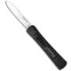 Akc AKC Concord OTF Automatic Knife Black 3.25" Satin Flat, Black, Stainless Steel, adult, BHQ-50729