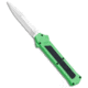 Akc AKC F-16 D/A Bayonet OTF Automatic Knife Green 3.3" Satin, Green, 440, adult, BHQ-76074