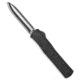 Akc AKC F-20 D/A OTF Automatic Knife Black Aluminum 3.6" Two Tone, Black, 440, adult, BHQ-178591