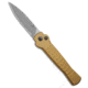 AKC X-Treme Ace1 Side Opener Automatic Folding Knife, 3.67in, AUS-8, Spear Point Blade, Aluminum, Tan Handle, Tan/Gray, 8.59 inch, BHQ-213948