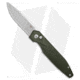 AKC X-Treme Dandy Automatic Folding Knife, 3.25in, D2, Drop Point Blade, Aluminum, Green Handle, SW, Green/Gray, 7.85 inch, BHQ-174570