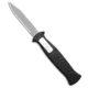 Akc AKC X-treme EVO OTF Automatic Knife Black Aluminum 3.5" Satin, Black, AUS-8, adult, BHQ-217493