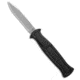 Akc AKC X-treme EVO R OTF Automatic Knife Black Aluminum 3.5" Satin, Black, AUS-8, adult, BHQ-213250