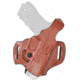 Aker Leather Model 168 Flatside Xr12 Holsters, Springfield Armory XD-S, Right, Plain, Tan, H168TPR-XDS