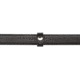 Aker Leather 3/4-Inch Detective Belt Keeper, Small, Plain, Black, A531A-BP
