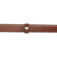Aker Leather 3/4-Inch Detective Belt Keeper, Small, Plain, Tan, A531A-TP