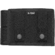 Aker Leather A-Tac Double Magazine Pouch, .40 Caliber/.45 Caliber, Black, C910 3-4