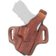 Aker Leather Hugger XL OWB Holster, Colt 1911 Commander 4in, Left, Plain, Tan, H178TPL-COCOMM