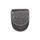 Aker Leather Aker - 500 Compact Round Single Handcuff Case - A500-BW-H