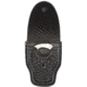 Aker Leather Model 508 Handcuff Case, Small, Chrome Snap, Basketweave, Black, A508-BW-CH