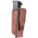 Aker Leather Model 514S SMP Snap-On Magazine Pouch, 9mm Luger, Double Stack, Ambidextrous, Plain, Tan, A514S-TP-2