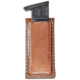 Aker Leather Model 514S SMP Snap-On Magazine Pouch, 9mm Luger, Double Stack, Ambidextrous, Plain, Tan, A514S-TP-2