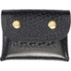 Aker Leather Model 586 Surgical Glove Pouch, Black Snap, Small, Basketweave, Black, A586-BW-BK